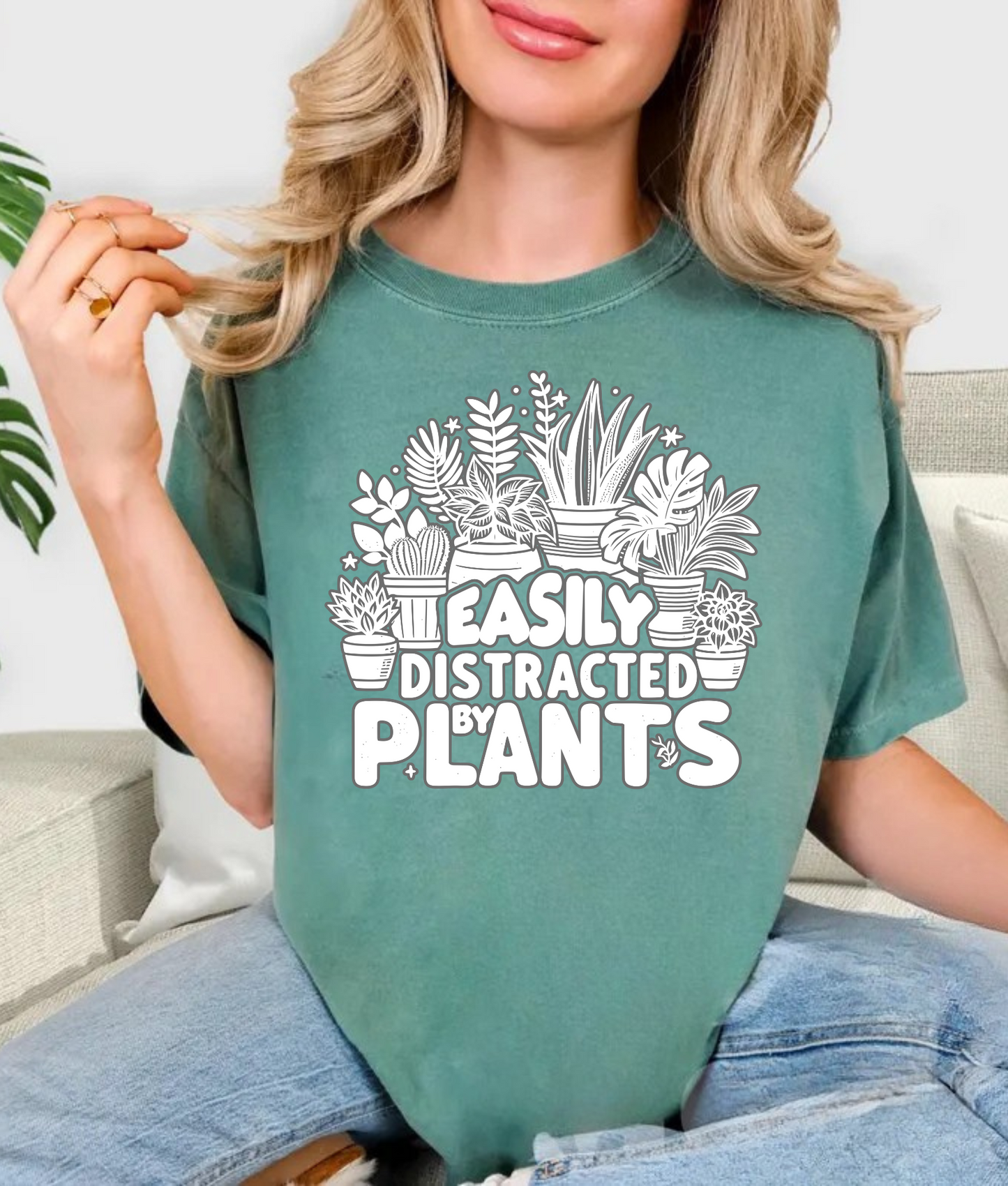 Easily Distracted by Plants