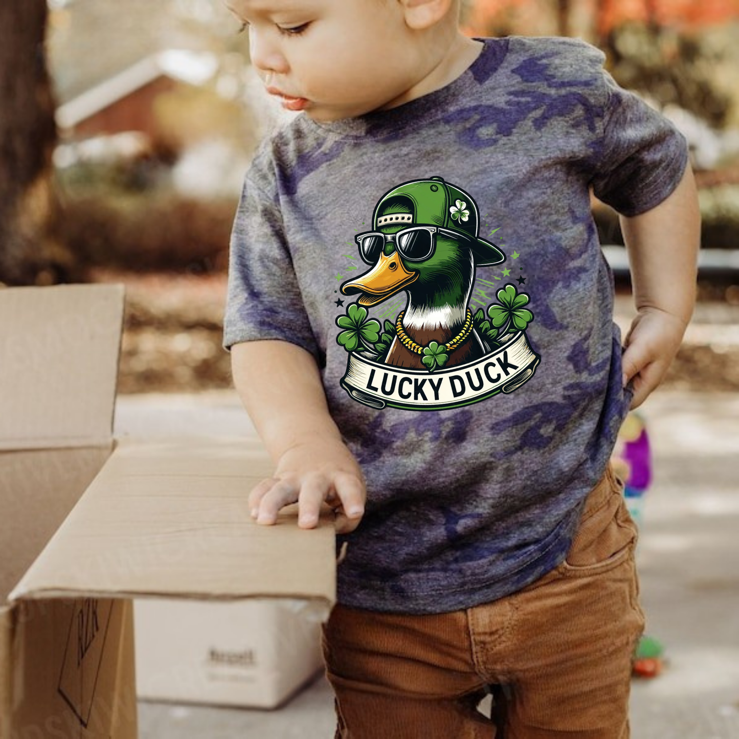Lucky Duck Cool Mallard Kids' T-Shirt