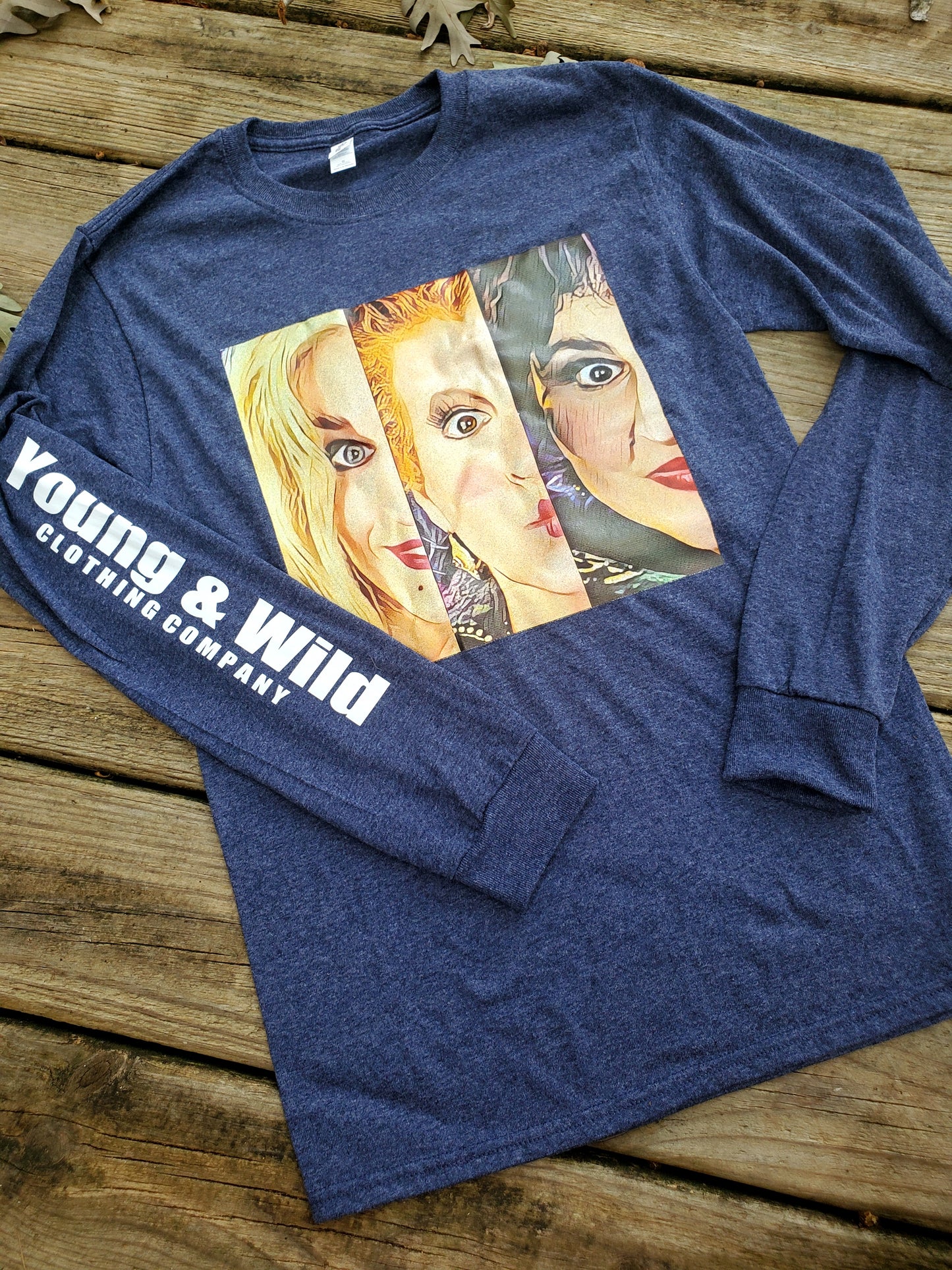 Witchy Young & Wild Clothing Long Sleeve