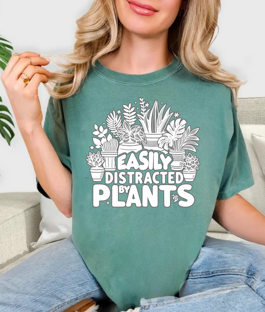 Easily Distracted by Plants