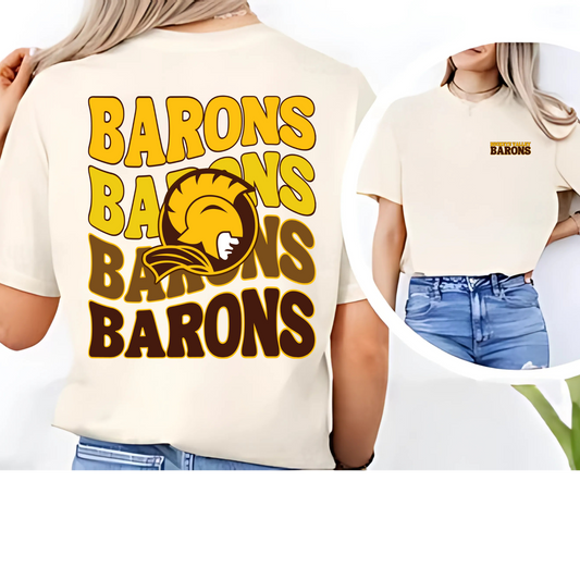 Retro Barons tee