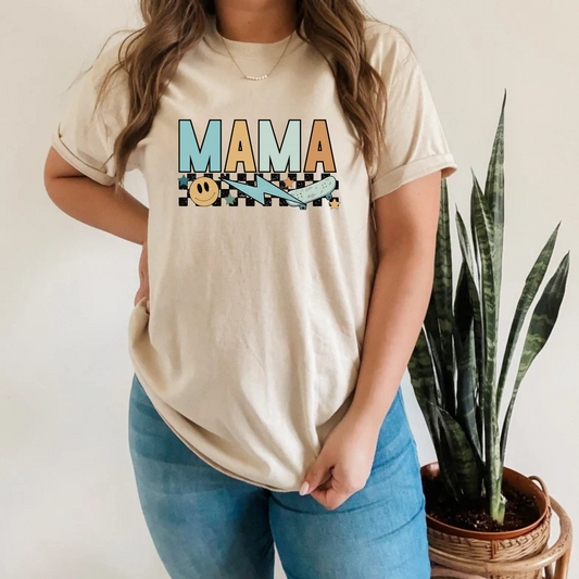 MAMA Retro Skateboard Tee