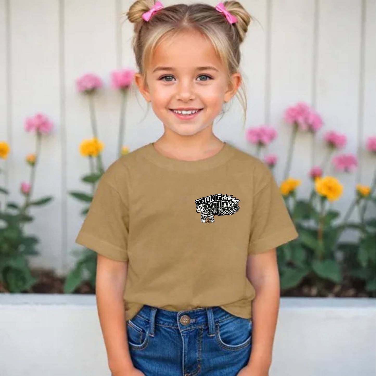 Mom’s Coffee Date Youth Graphic Tee