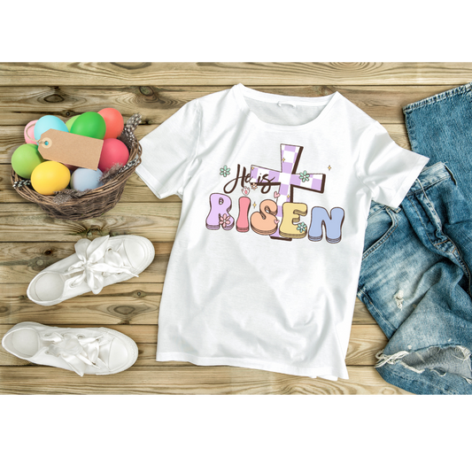 He is Risen Eater adult tshirt